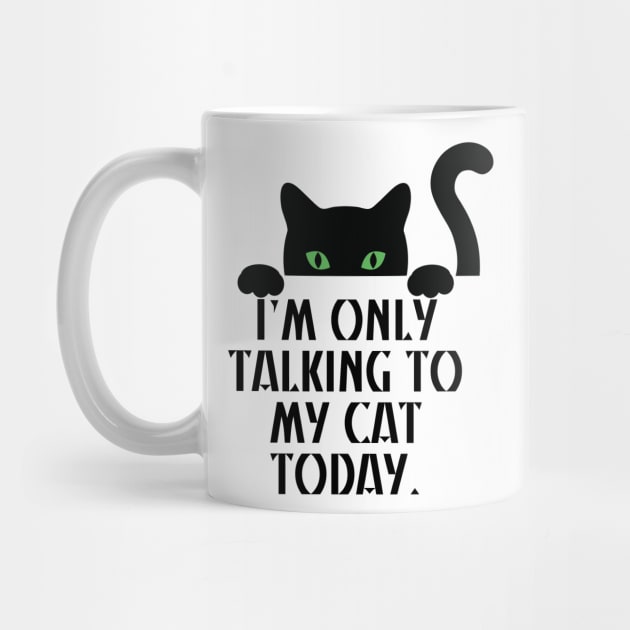 I’m only talking to my cat today by starsfeeling